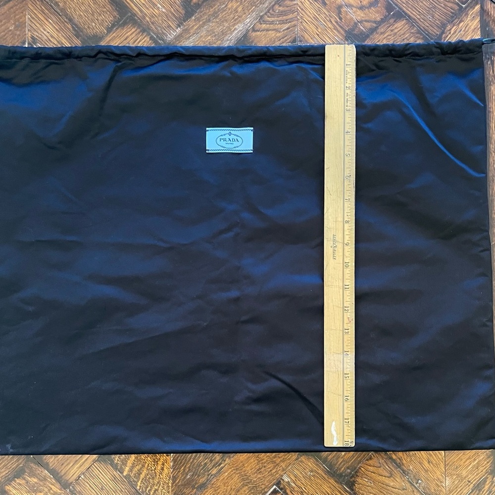 Large Prada Black Dust Bag